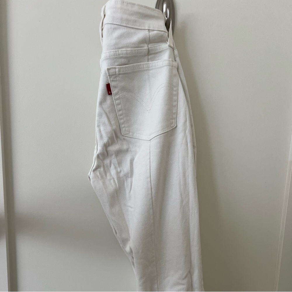 Levi’s skinny jeans with zippers